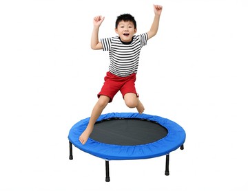 熱力蹦蹦-有氧律動圓形彈跳床(40吋)含扶手-Fun Sport