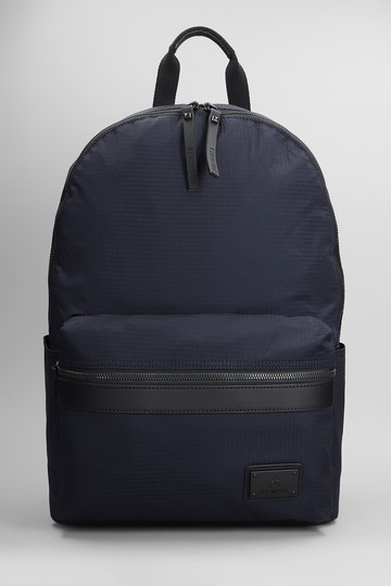 Premiata Blade Backpack In Blue Nylon