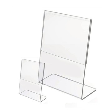 壓克力展示架 A4 A6 L型立牌展示架 菜單看板 直式DM架 廣告展示架 贈品禮品