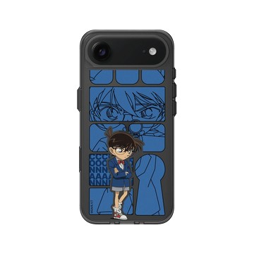 iPhone Air Clear (相機按鈕) 酷墨灰 - Detective Conan - 藍色鑰匙孔