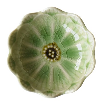 綠釉開片珍味缽 50ml  1個