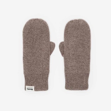 Roots 配件- COZY KNIT 手套 (混色灰褐)
