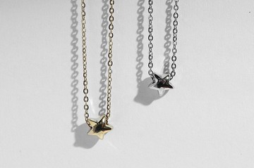 【送禮推薦】星辰。白鋼項鍊