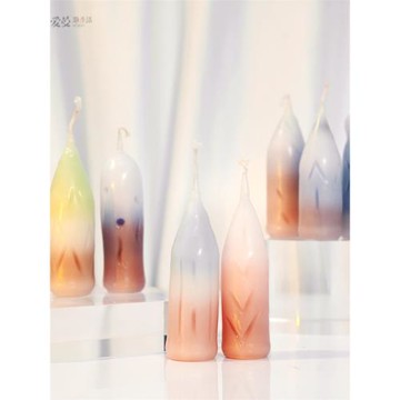 愛曼/手工古法蠟燭久燃天然無煙大豆蠟香薰蠟燭藝術裝飾氛圍擺件