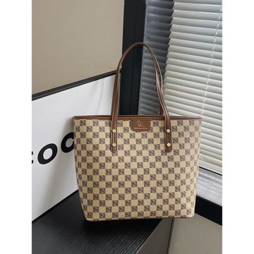 高級感大包包女2024新款時尚大容量單肩腋下包百搭手提通勤托特包