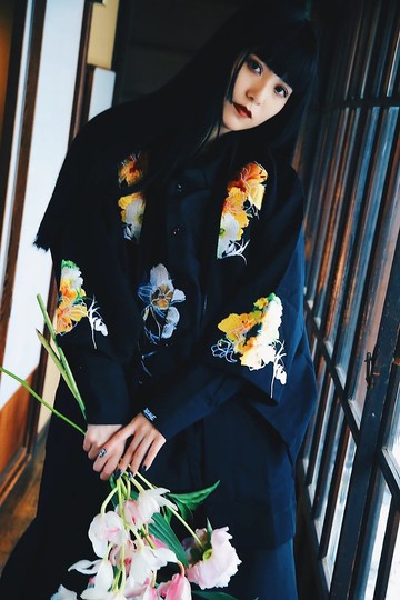【XRAGE X PLANTICA聯名】花道刺繡羽織