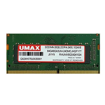 UMAX DDR4 2400 8GB 筆記型記憶體