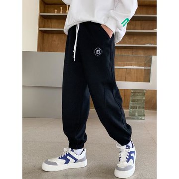 新款男童運動褲春秋兒童中大童休閑衛褲男孩潮牌長褲2025夏季薄款