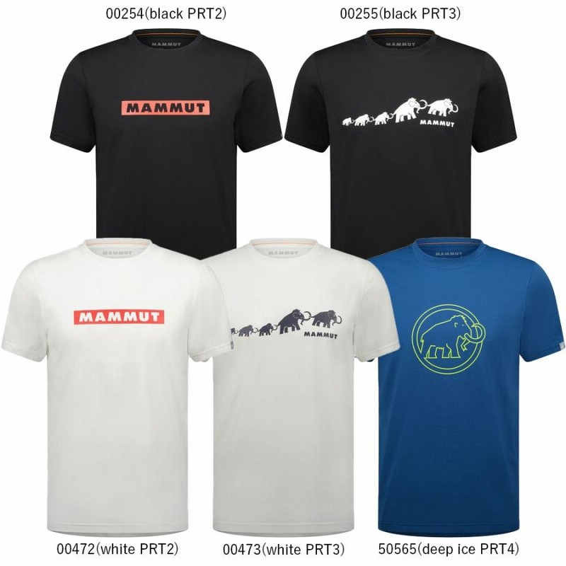 マムート（MAMMUT）（メンズ）長袖Tシャツ QD ロゴプリント