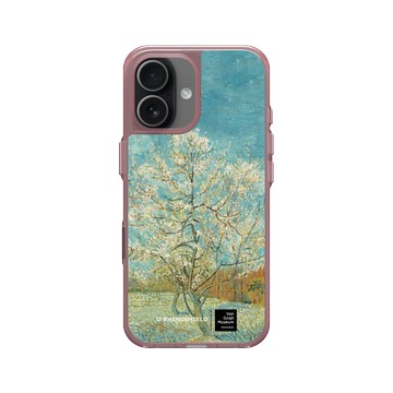iPhone 17 Clear (相機按鈕) 晶醺玫 - Van Gogh Museum - 盛開的桃花