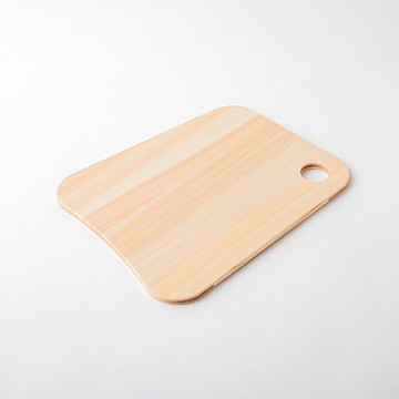 日本FORMLADY 小泉誠 ambai X 土佐龍日製四萬十檜木砧板-梯形S