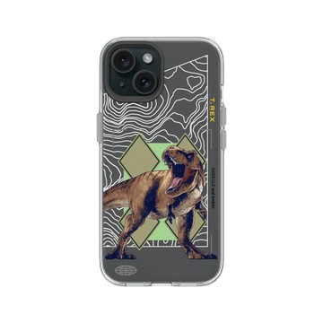 iPhone 15 Clear 透明 - Jurassic Park/ Jurassic World - 暴龍