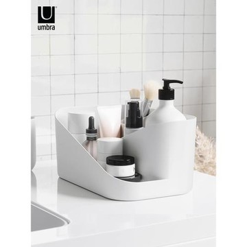 UMBRA格萊魅化妝品收納架 吹風機收納盒護膚品整理盒桌面置物架