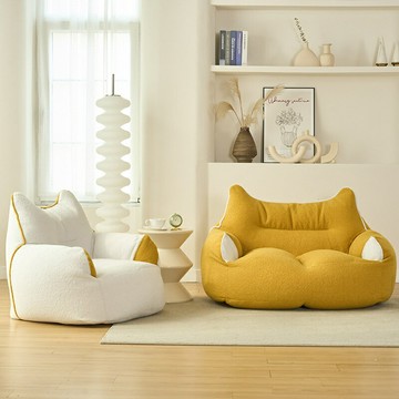 免運公司貨 開發票 日式懶人沙發雙人榻榻米臥室休閑床邊陽臺閱讀兒童單人小沙發迷你