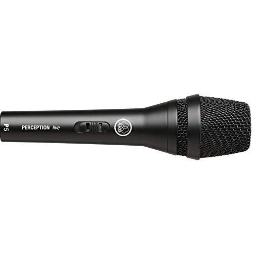 AKG アカゲ ボーカル用 スーパーカーディオイドマイクロホン P5 S スイッチ付 国内正規品