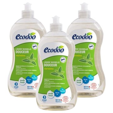Ecodoo 蘆薈馬鞭草環保洗碗精  500ml  3瓶