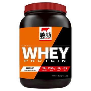 RED COW 紅牛 聰勁即溶乳清蛋白 蜜蜂牛奶風味  907g  1罐