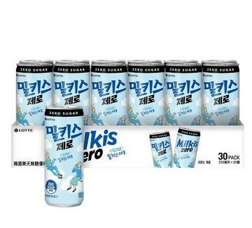 【現貨】樂天 無糖優格風味碳酸飲 250毫升 X 30入