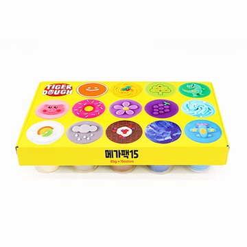 MY LITTLE TIGER 超值包 15色 兒童黏土  1組  多色  1.275kg