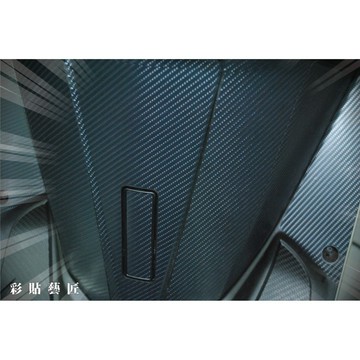 彩貼藝匠 FORCE 一代 155 前踏板內裝貼 卡夢 仿真鍛造碳纖維 車膜 貼紙 防刮 遮傷 機車貼紙