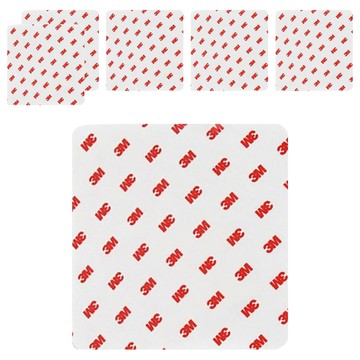 3M 防滑貼片 單裸片  13 x 13cm  透明  6片