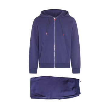 Kiton - Blue Royal Cotton Stretch Suit