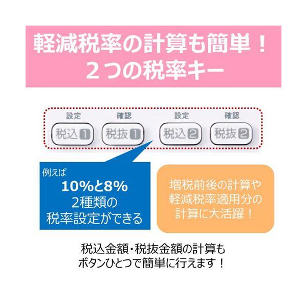 （まとめ） キヤノン カラフル電卓 ミニミニ卓上LS-100WT-SW 10桁 スノーホワイト 3946C001 1台 〔×3セット〕