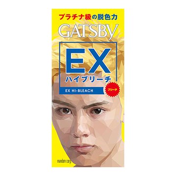 GATSBY EX High Bleach [Powder 18g + Water 70mL + Cream 35g] 1 piece