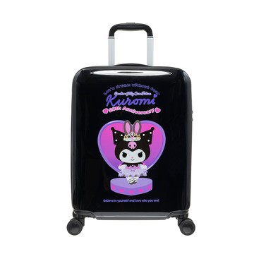 【Kuromi】酷洛米20週年20吋行李箱-黑色 BCKU24P20BK