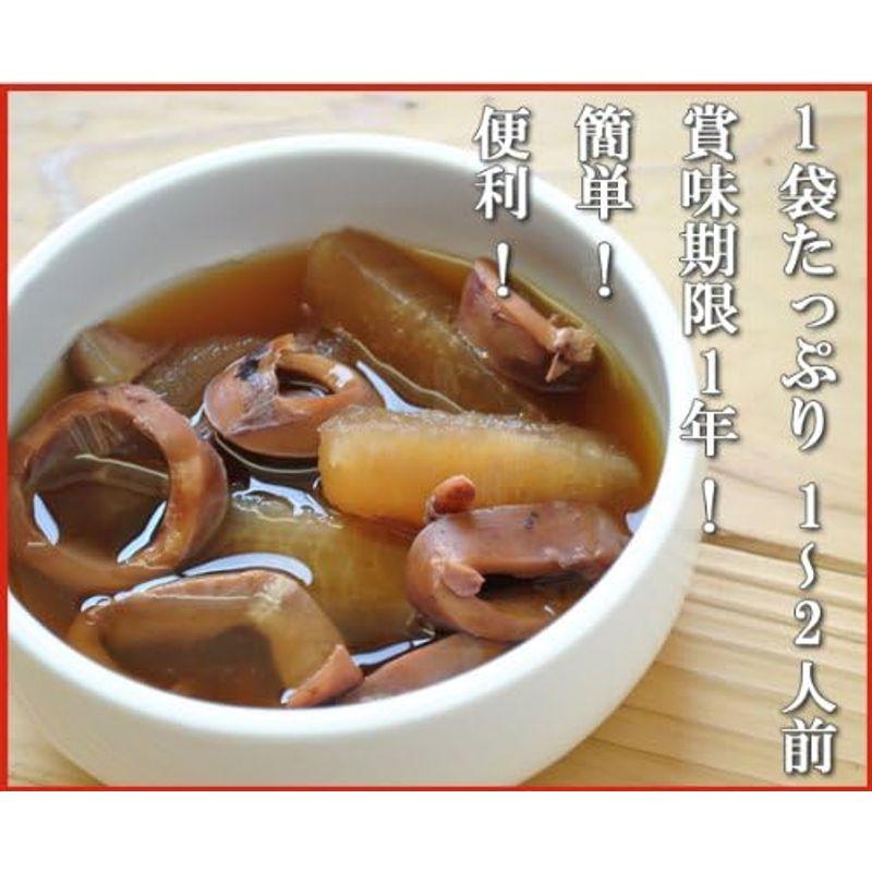 レトルト 和風 煮物 いか大根 200g (1-2人前) X5個セット (和食 おかず 惣菜)