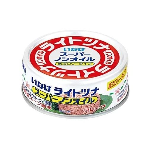 いなば ライトツナ スーパーノンオイル 70g×6個