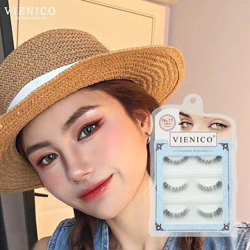 【新品現貨🇹🇼】VIENICO靈動系列NO.11-1🍀清涼羽扇 放大雙眸 扇型亮眼效果 假睫毛