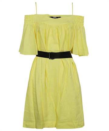 Karl Lagerfeld Off-the-shoulder Dress