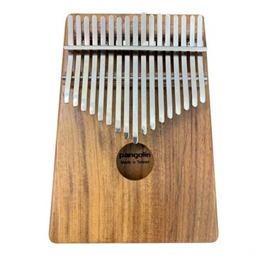 【音樂城市】拇指琴-卡林巴-柚木箱式(實木)雙面 拇指琴