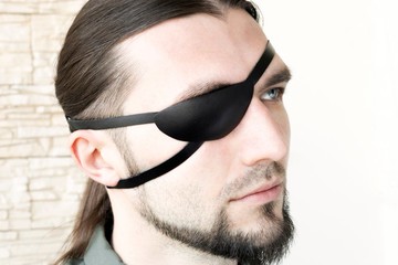 神秘的凱特琳眼罩 |角色扮演眼罩 |凱特琳Cosplay眼罩