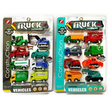 127~135元 精緻車款 1:64 二版任選 工程迴力車 回力車 迴力車 工程回力車 工程車 城市建設車