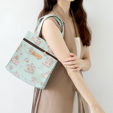 【遊樂園-朴荷提袋】台灣製造萬用防水手提便當袋