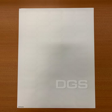 《DIVERSIFIED》冷藏標籤 白33x13mm Laser