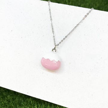 【粉紅】-富士山項鍊