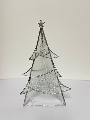 星語聖誕樹/鑲嵌玻璃/燈飾