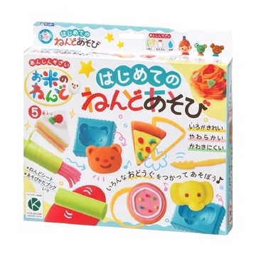 無毒米黏土 第一次玩 Set 5色入  1盒