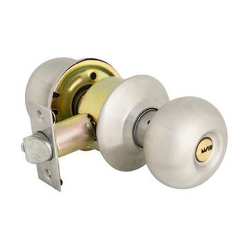 加安牌 喇叭房門鎖 卡巴不鏽鋼磨砂TC1600