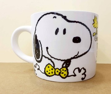 【震撼精品百貨】史奴比Peanuts Snoopy ~SNOOPY湯杯/馬可杯-黃色