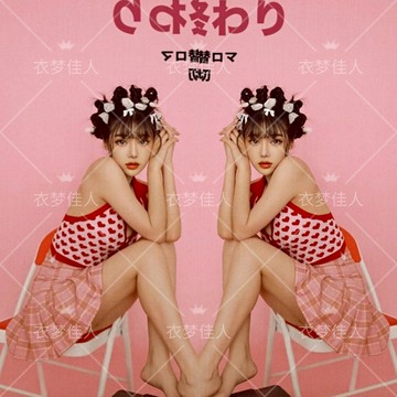新款昭和少女時代 復古寫真主題服裝時尚個性私房藝術照攝影服飾