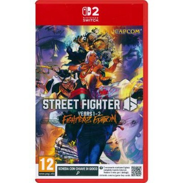 NS2 快打旋風 6 Years 1-2 Fighters Edition Street Fighter 6 中英日文歐版  (鑰匙卡)