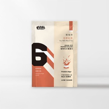 GOAL SPORT輕植飲植物蛋白35g-豆漿紅茶
