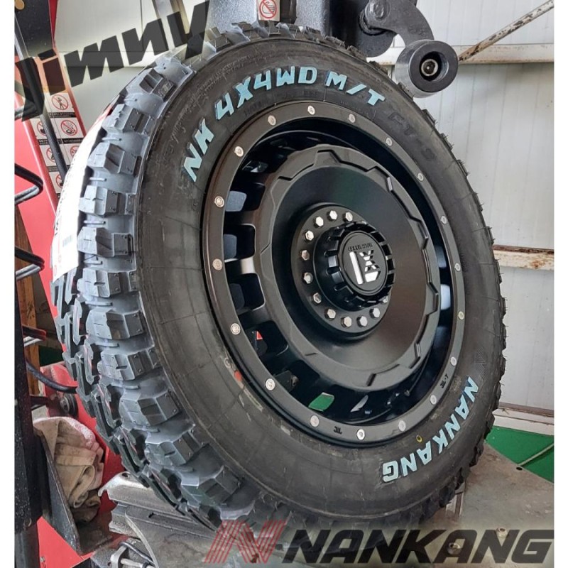 ジムニー16インチタイヤ 175/80R16 NANKANG 4本セット ホワイトレター ...