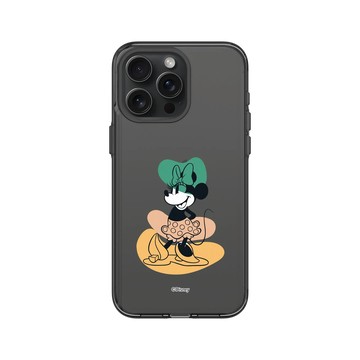 iPhone 15 Pro Max Clear 酷墨灰 - 迪士尼-米奇 Mickey - 米妮 - 裝扮漂亮