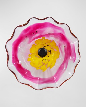 Fiore Art Glass Wall Decor