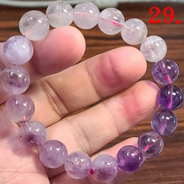 紫超七 超七 手鍊 手環 手珠 超級七 漸層 11mm 天然❤水晶玉石特賣#R132-11